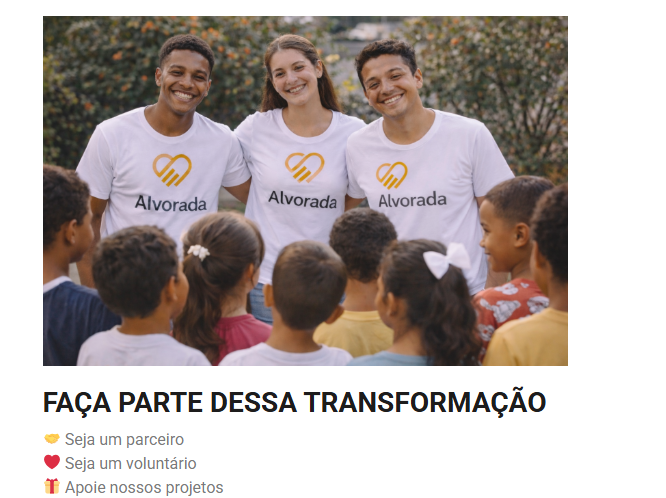 Imagem ou frente do cartão de visita de Isa – Instituto Social Alvorada
