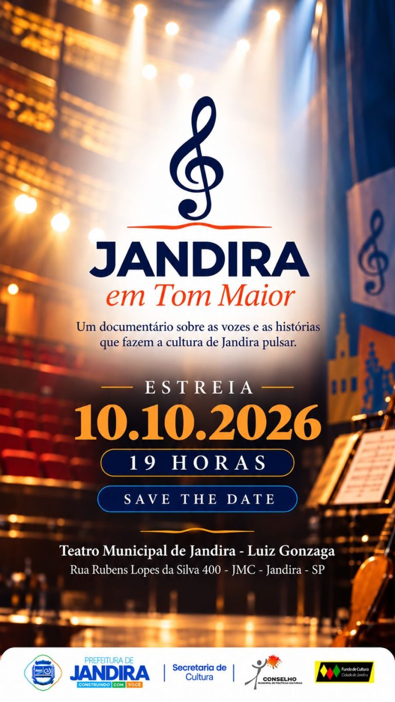 Estreia do documentário “JANDIRA EM TOM MAIOR”
